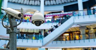 Установка видеонаблюдения в торговом центре в Донецке в октябре